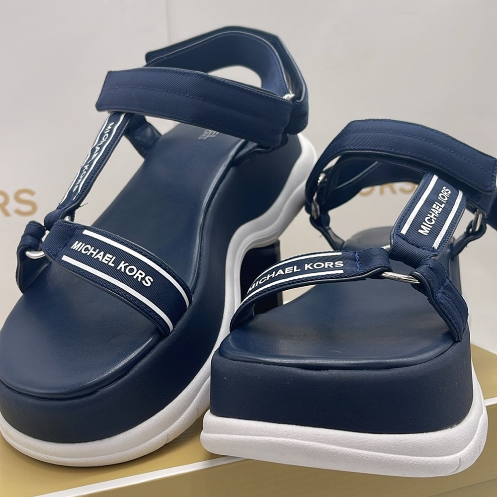 MICHAEL KORS Katrina Nylon Sport Platform Sandal
Navy
New - Picture 6 of 16